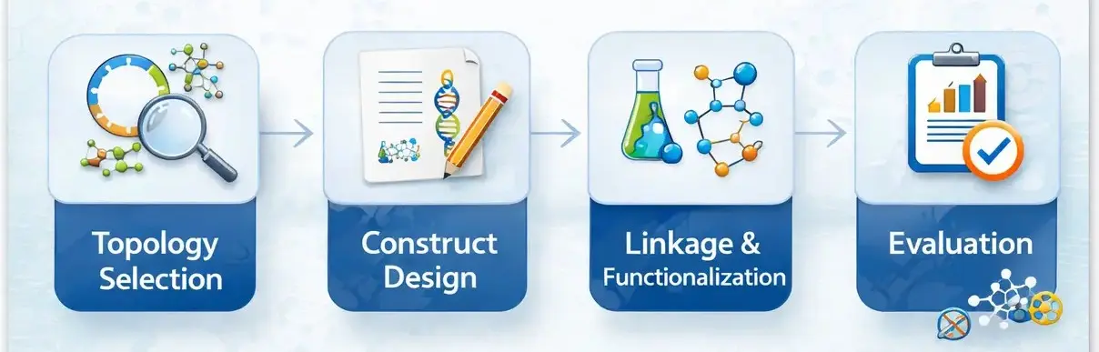 Architecture design workflow for advanced oligonucleotide constructs