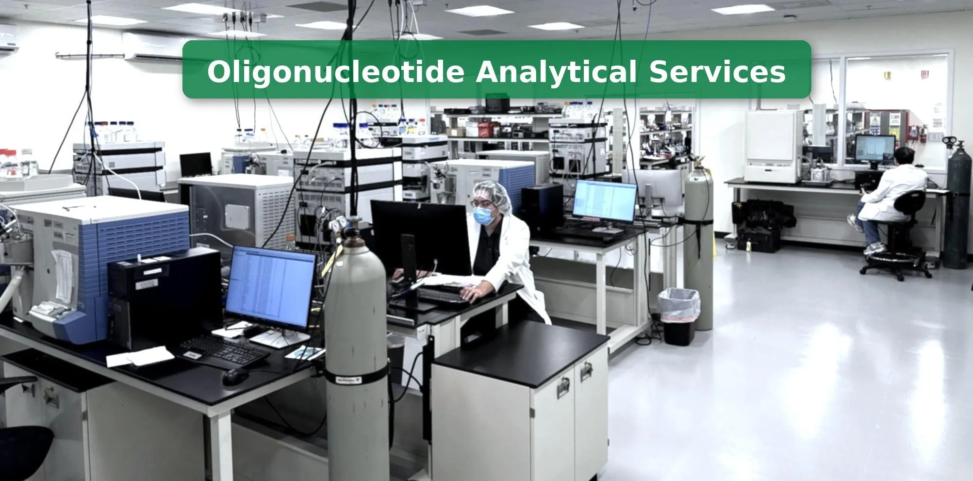 Oligonucleotide analytical services laboratory environment